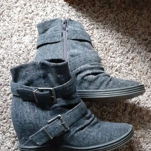 Blowfish Charcoal Boots